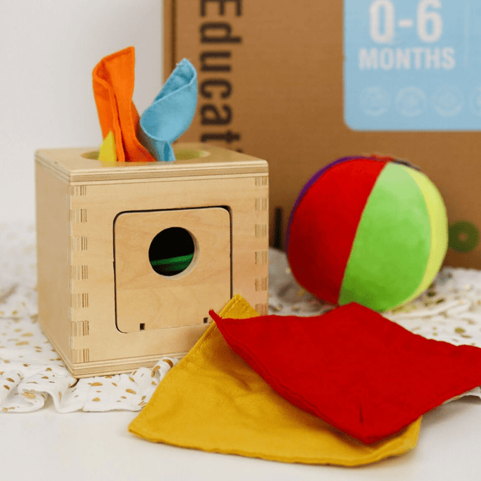 Box Giochi Montessori 0-6 Mesi