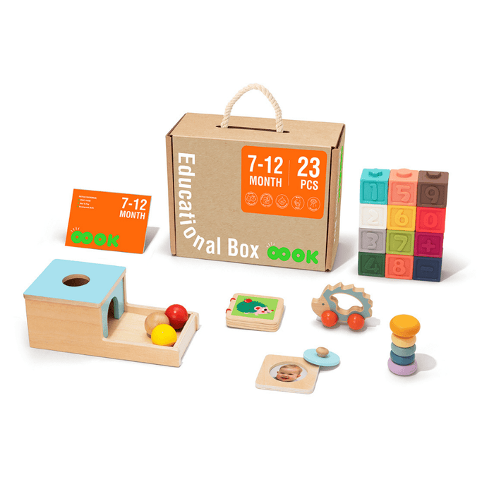 Box Giochi Montessori 7-12 Mesi