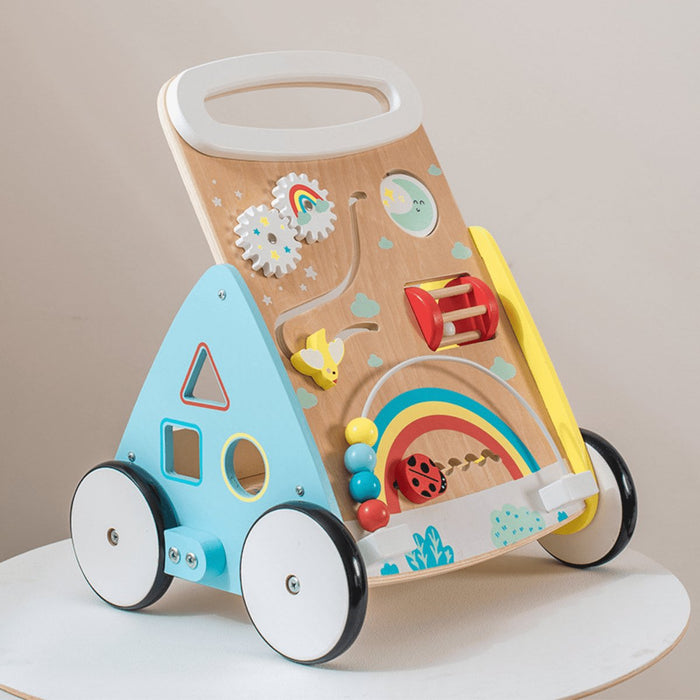 Carrello Primi Passi Rainbow Multifunzione Montessori - FREEKIDS MONTESSORI