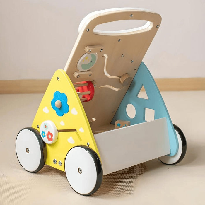 Carrello Primi Passi Rainbow Multifunzione Montessori - FREEKIDS MONTESSORI