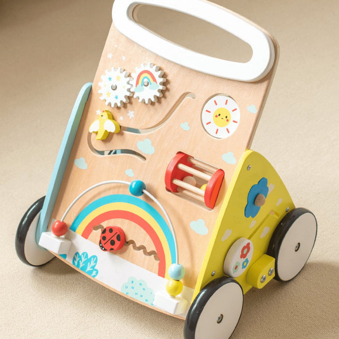 Carrello Primi Passi Rainbow Multifunzione Montessori - FREEKIDS MONTESSORI