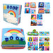 Libro Soft Book in Feltro Arcobaleno - FREEKIDS MONTESSORI